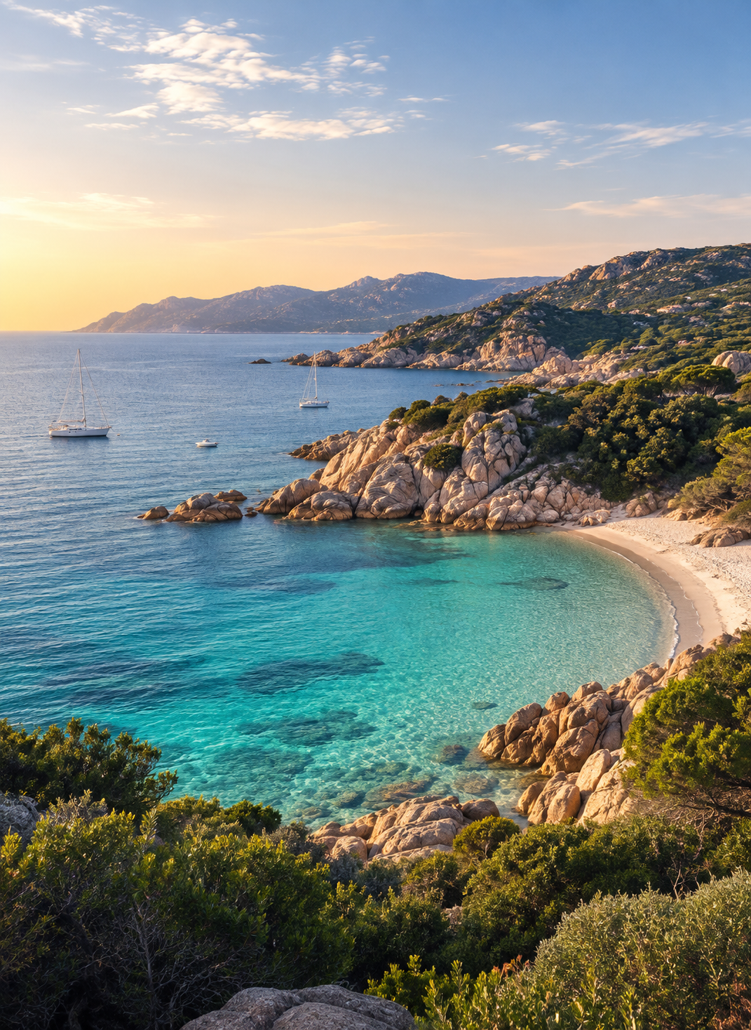 Sardinia coastline