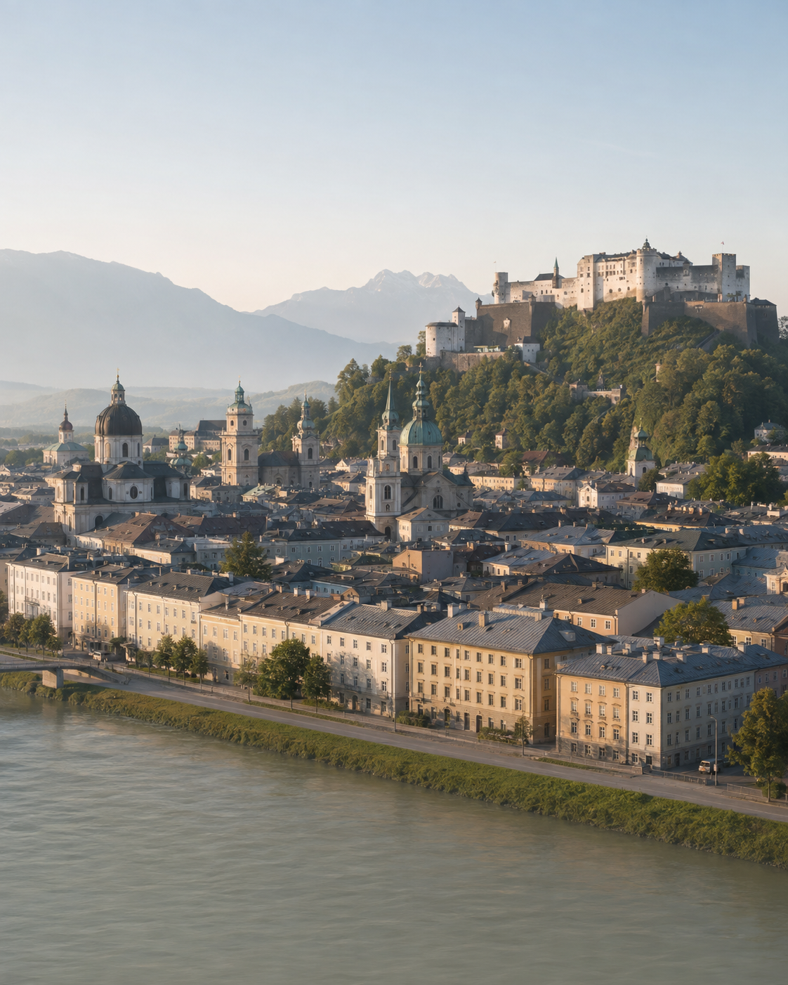 Salzburg cityscape
