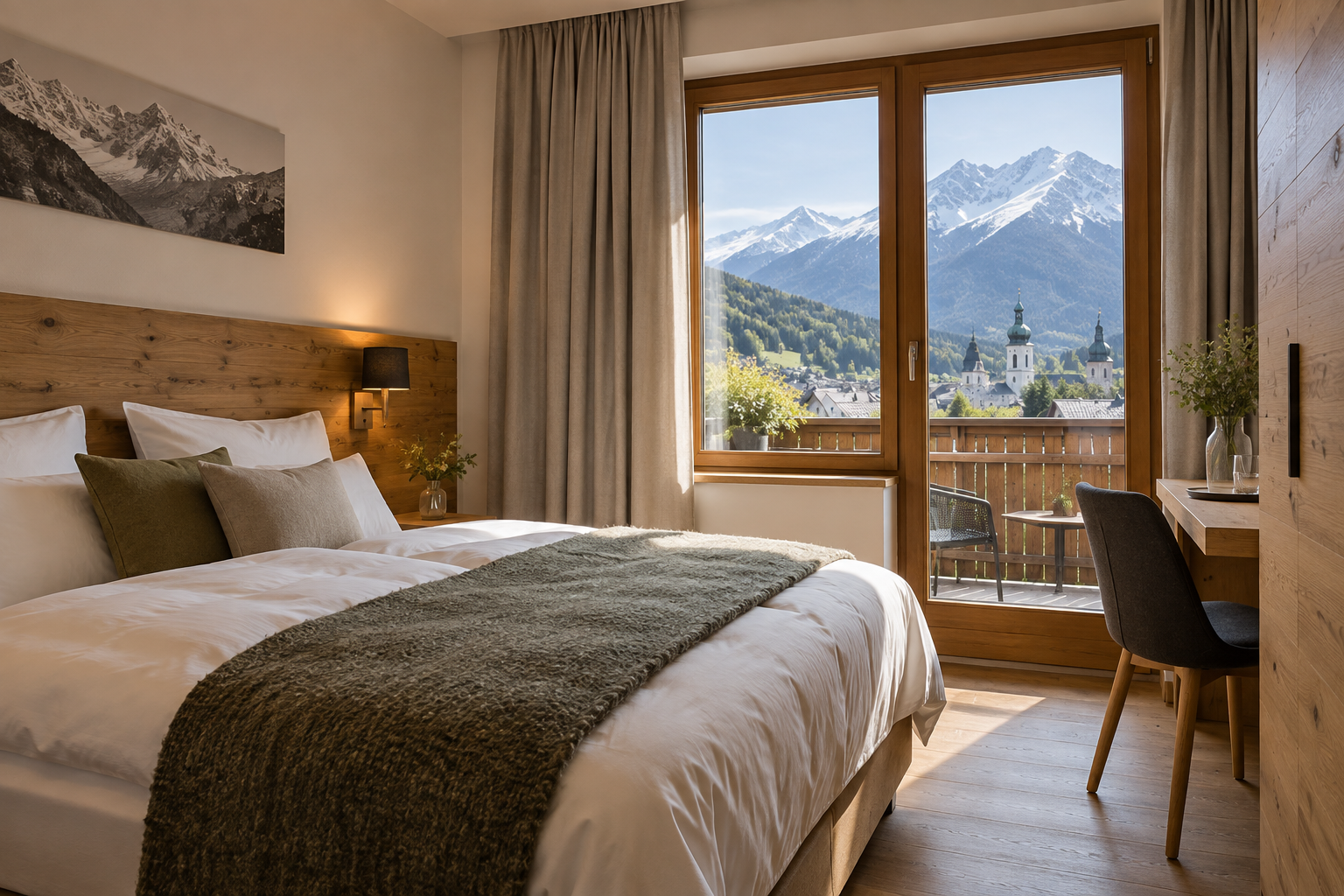 Affordable stylish accommodation in Innsbruck