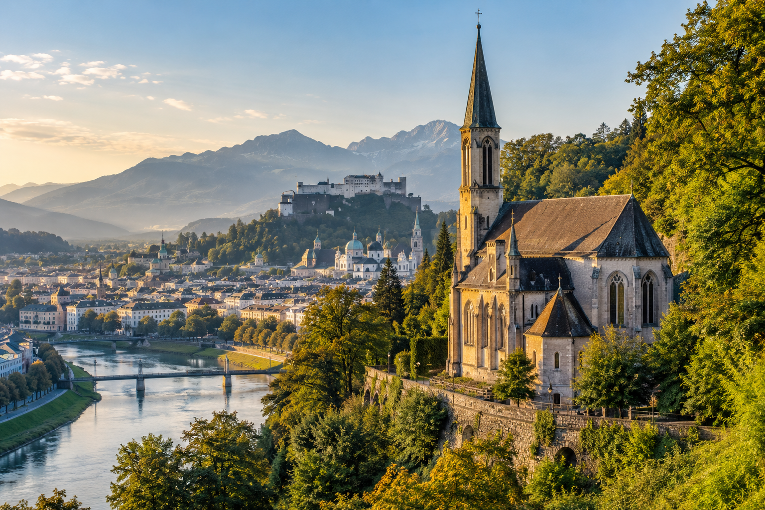 Müllner Kirche in Salzburg