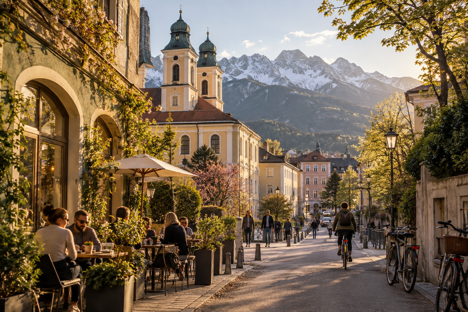 Wilten neighbourhood in Innsbruck