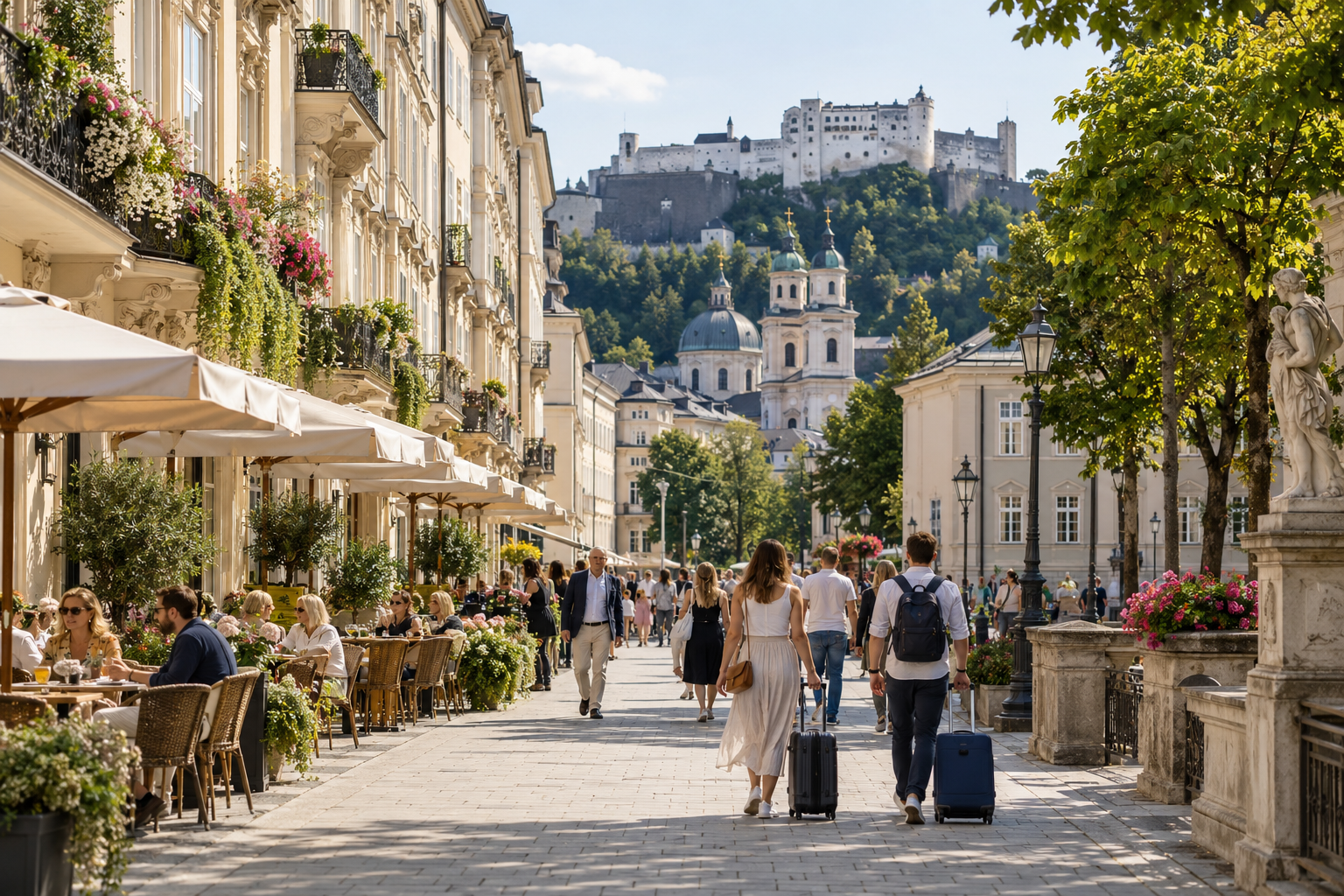 Andräviertel and Neustadt in Salzburg